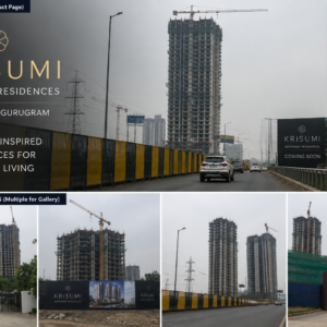Krisumi Waterside Residences – Sector 36A, Gurugram